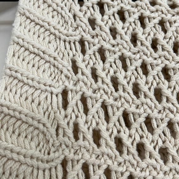 Free People Northern Lights Sweater Vest in Cream/Beige - Picture 9 of 11